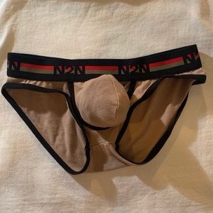 Beige N2N BODYWEAR Sport Bikini